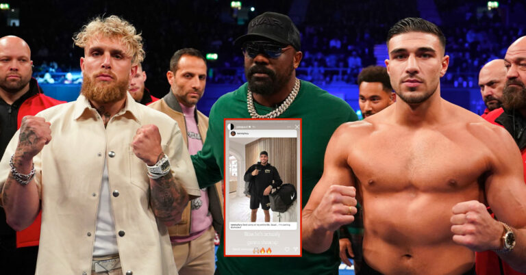 Jake Paul Reacts In Amazement To Tommy Fury Leaving For Saudi Arabia