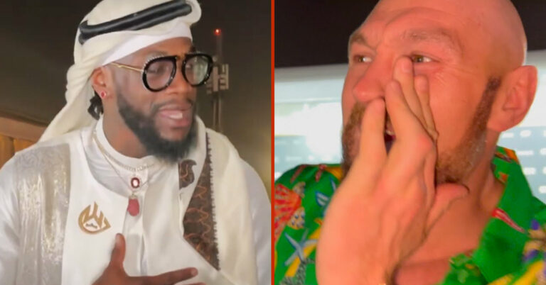 Tyson Fury’s Team Furious At Wilder Encounter: “He Acted Like A B***h!”