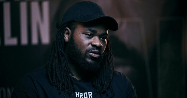 Jermaine Franklin Asked About Promoter Lawsuit Ahead Of Joshua Fight