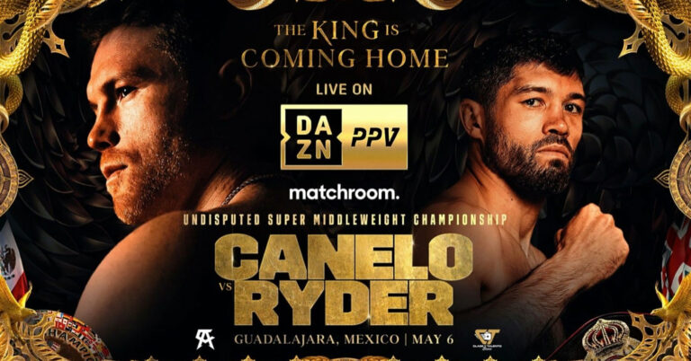 Canelo vs John Ryder Announced For May 6 In Mexico