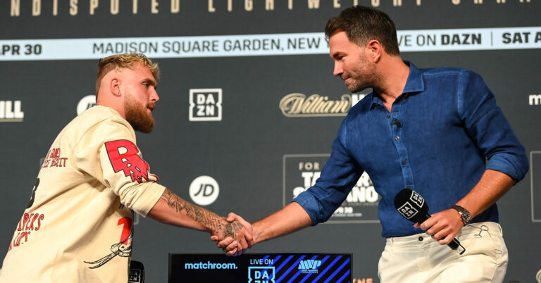 Eddie Hearn On Boxing Jake Paul: “I’d Actually Win That Fight”