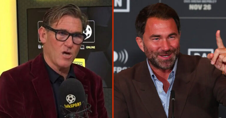 Eddie Hearn Sets Some ‘Ground Rules’ For Live Simon Jordan Showdown
