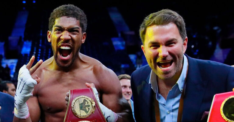 Eddie Hearn Admits Anthony Joshua Is No Longer ‘The Same Size Commercially’
