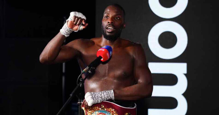 Lawrence Okolie Reacts To Getting Booed In Ring Return