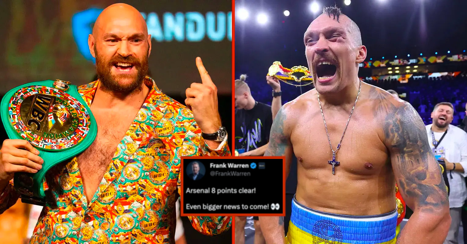 Frank Warren Teases “Big News” As Fury-Usyk Deadline Draws Closer