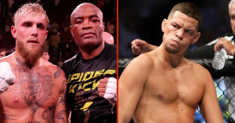 Anderson Silva Names Favourite For Jake Paul vs Nate Diaz: “He’s A Beast”
