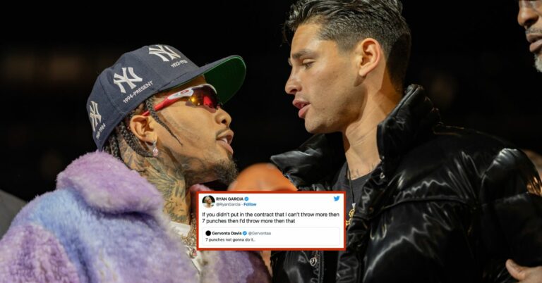 Ryan Garcia Ridicules Gervonta Davis Over Contract Demands