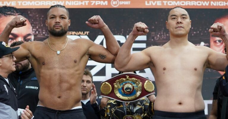 Frank Warren Questions Joe Joyce Weight Loss Before Zhang Defeat