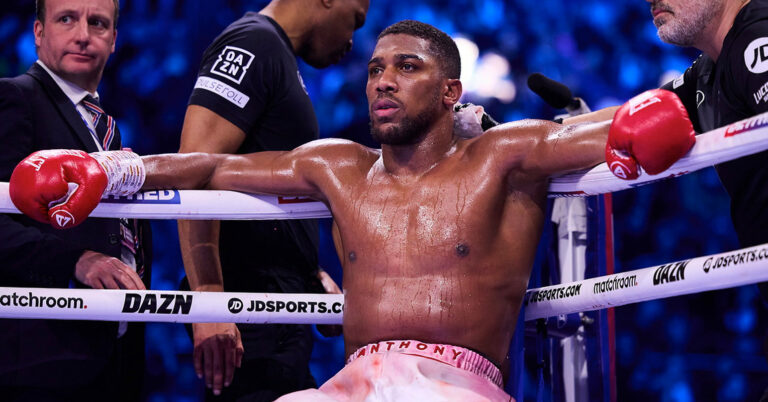 Anthony Joshua Hits Back At Critics: “People Don’t Care About My Health”