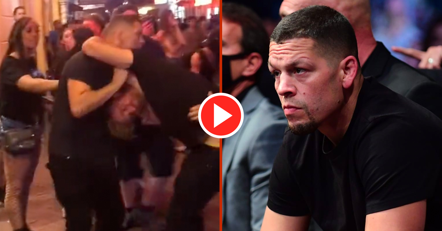 Nate Diaz Filmed Choking Out Man On Streets After Misfits Chaos
