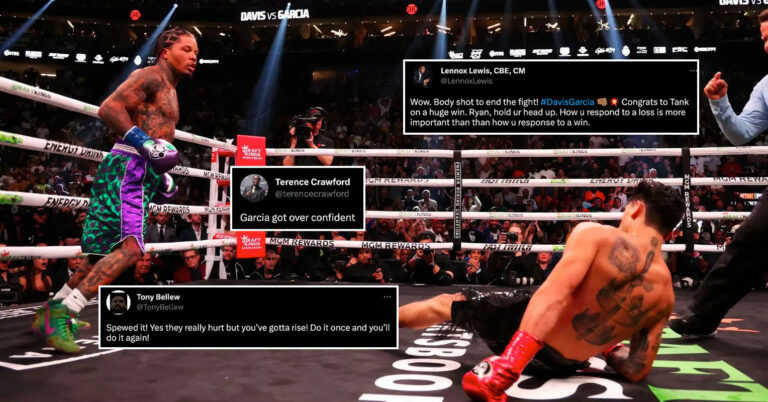 Boxing World Reacts To Gervonta Davis Beating Ryan Garcia: “He’s Got To Rise”