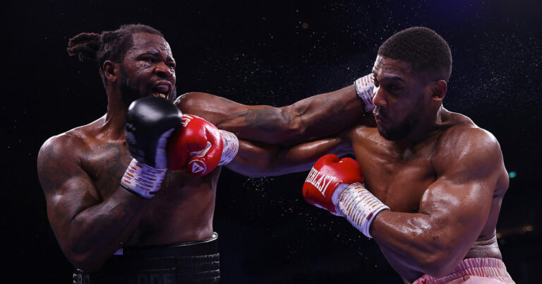 Punch Stats For Anthony Joshua vs Jermaine Franklin Tell Story Of The Fight