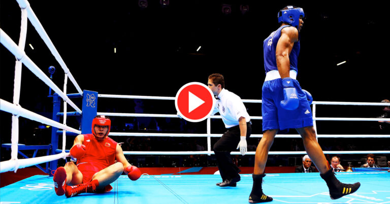 Footage Shows Anthony Joshua Dropping Joe Joyce’s Next Opponent