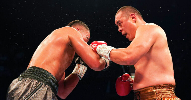 Zhilei Zhang Knows Who He Wants After Beating Joyce: “He Will Go Down”