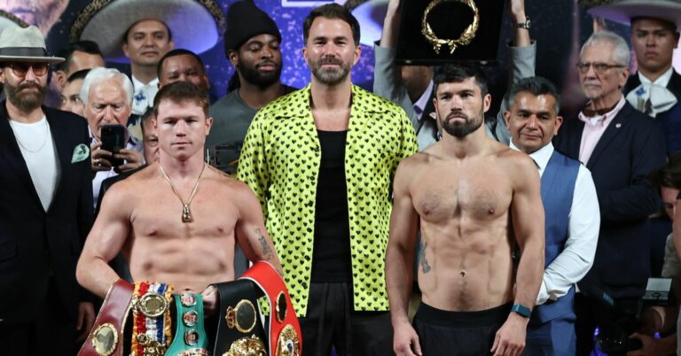 Canelo Alvarez vs John Ryder Live Scorecard