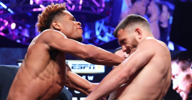Devin Haney Receives Huge Fine For Lomachenko Shove