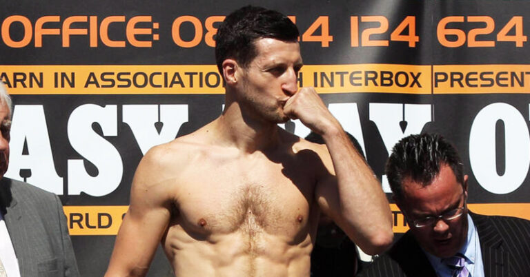 Carl Froch Names The Boxer He’d Want With Him In A Street Fight