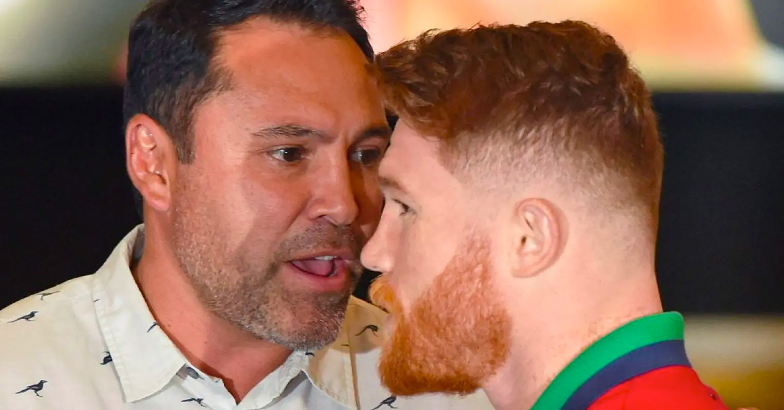 Oscar De La Hoya Defends His Canelo Remarks: “Say It To My Face!”