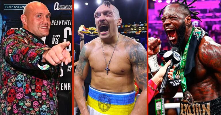 Deontay Wilder Agrees With Tyson Fury About Oleksandr Usyk: “He’s Very Afraid”