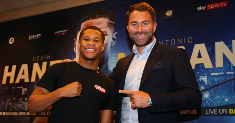 Eddie Hearn Gives Devin Haney Some Surprising Advice On Promotional Future