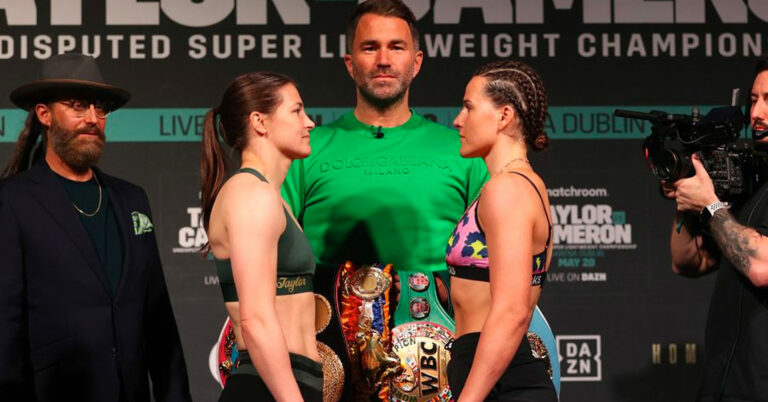 Katie Taylor vs Chantelle Cameron Live Scorecard