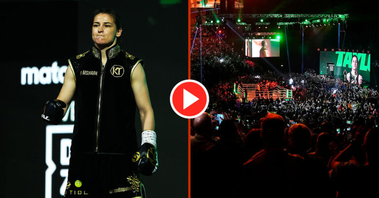 Katie Taylor’s Electrifying Homecoming Ring Walk Against Chantelle Cameron
