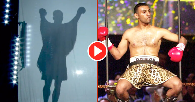 Boxer Tipped To Be Next Superstar Mimics Prince Naseem’s Famous Ring Walk
