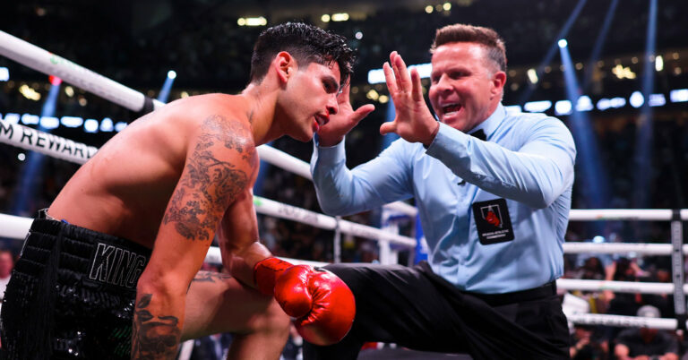 Roy Jones Jr Has Made His Mind Up On Ryan Garcia’s Decision To Stay Down