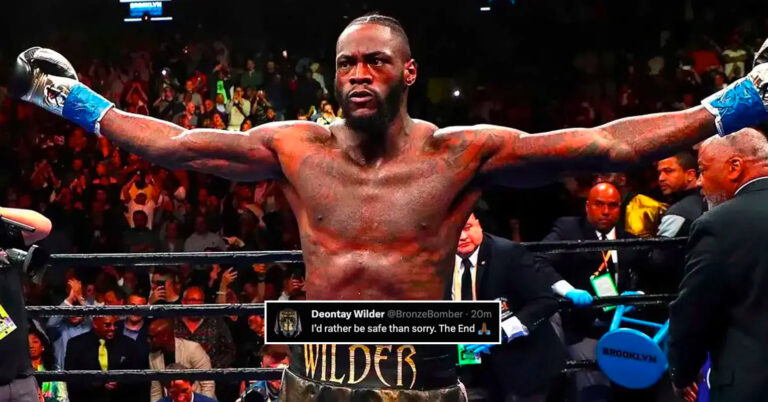 Deontay Wilder Responds To Reports Of Gun Charge Arrest