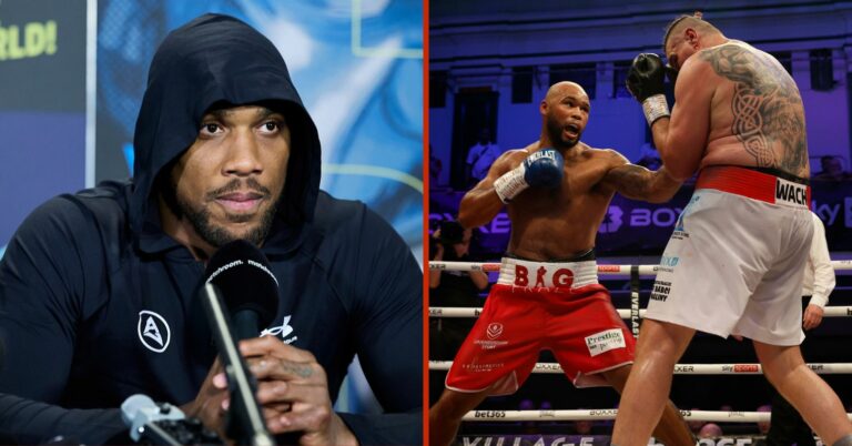 Anthony Joshua Reacts To Frazer Clarke’s Latest Performance
