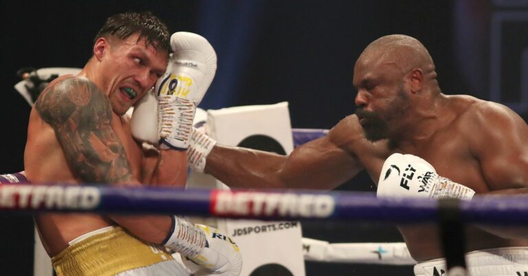 Derek Chisora Names Usyk’s Toughest Fight: “He’ll Get Laid Out”