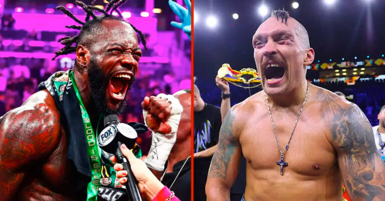 Usyk Responds To Wilder Saying He’s Afraid To Fight Him: “Only One Thing Scares Me”