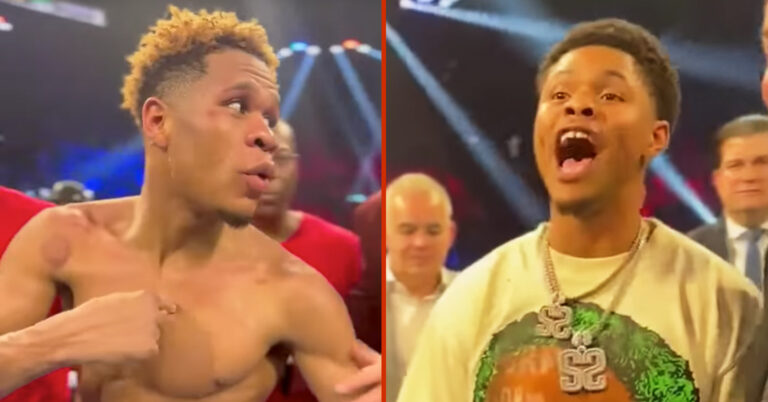 Fiery Exchange Between Devin Haney And Shakur Stevenson Revealed In Full