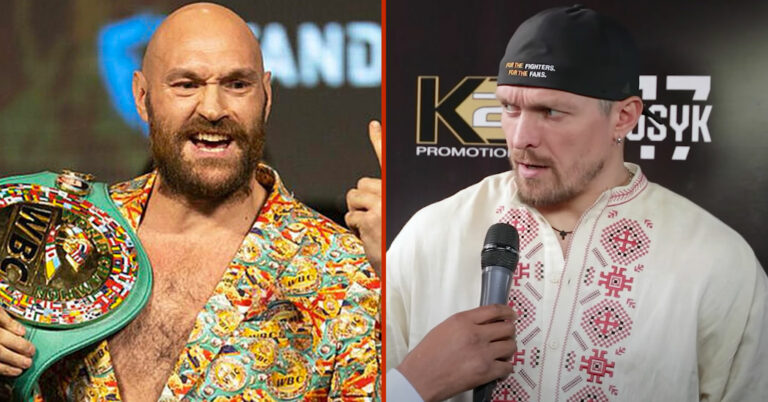 Oleksandr Usyk Reacts Angrily To Tyson Fury Accusations: “He Needs To Stop Lying!”