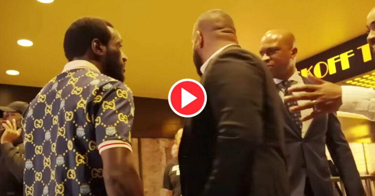 Terence Crawford Loses It With Errol Spence’s Trainer: “They Think I’m A Punk”