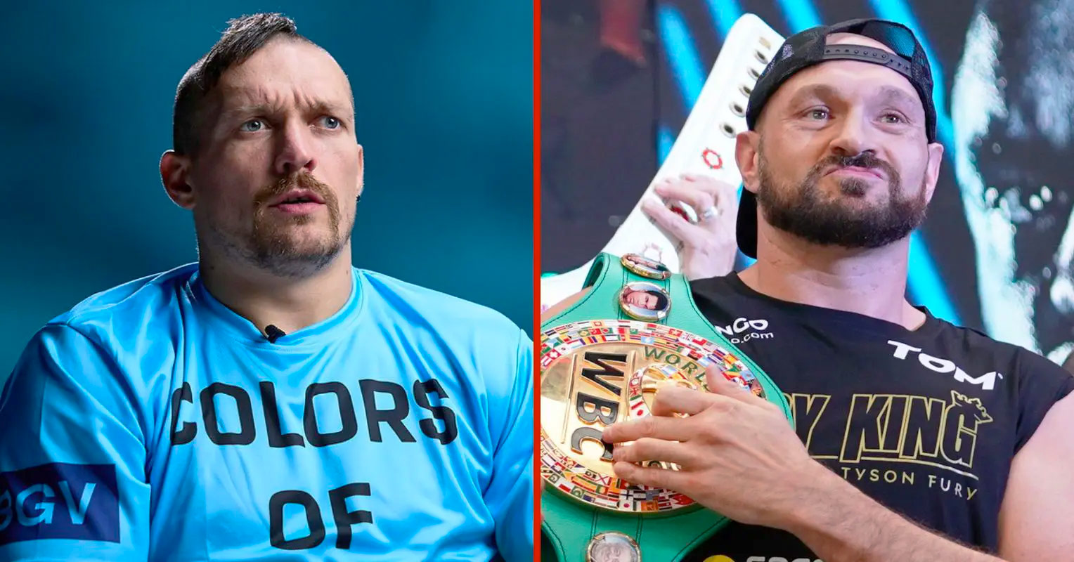Oleksandr Usyk’s Team Says Tyson Fury Is Currently “Worth Nothing”