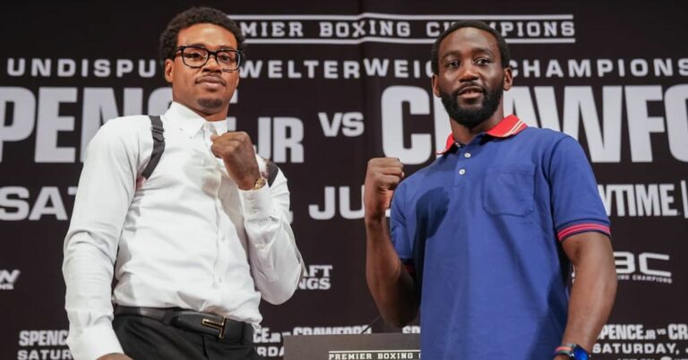 Oscar De La Hoya Breaks Down His Errol Spence-Terence Crawford Prediction
