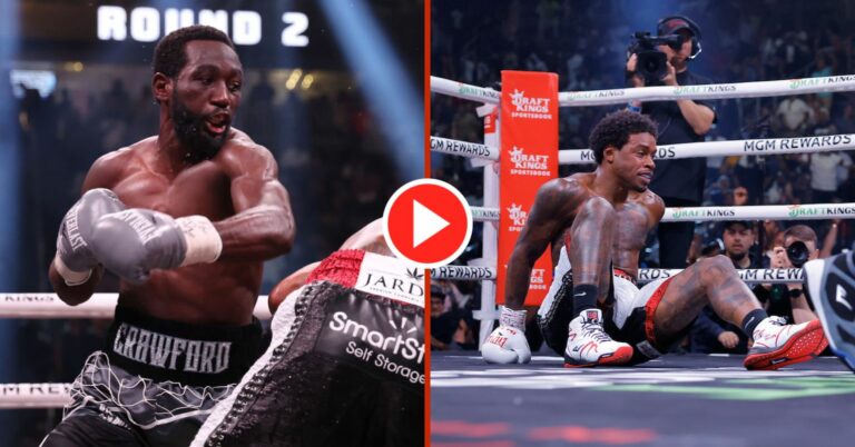 Elite Terence Crawford Drops Errol Spence Three Times And Stops Him To Become Undisputed