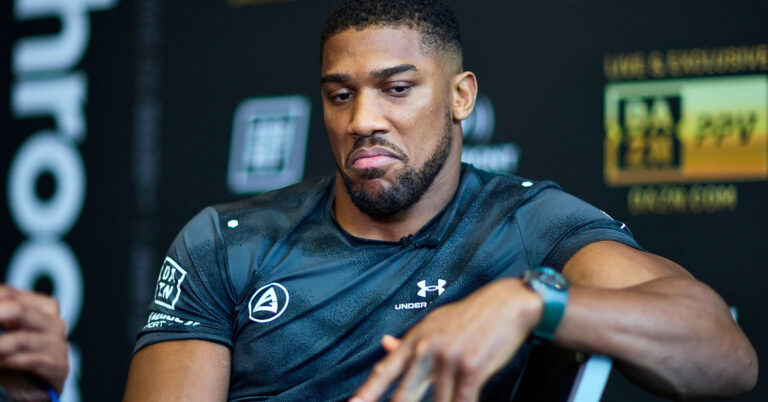 Anthony Joshua Names “The Worst Thing To Happen In His Career”