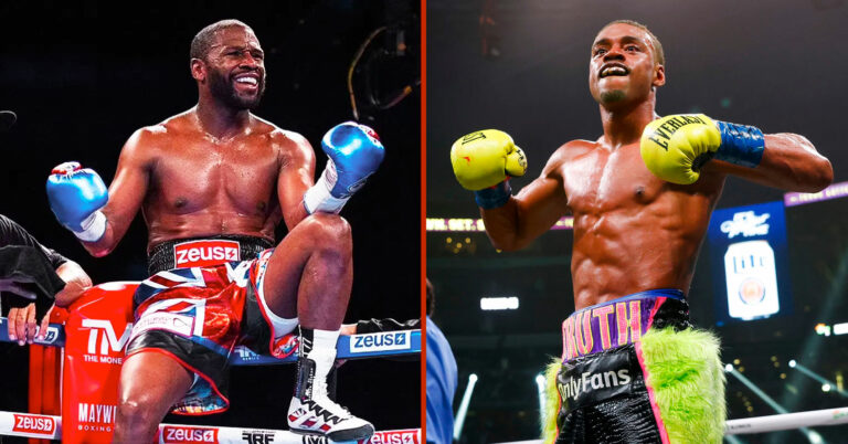 Mayweather Called Errol Spence ‘A B***h’ During Spar And His Reaction Was Priceless