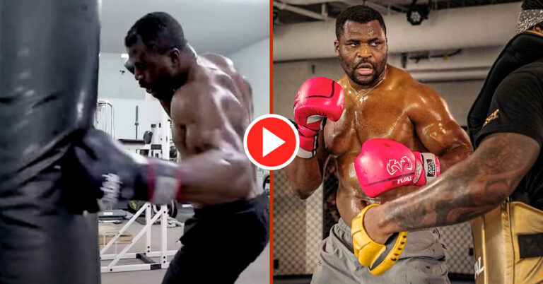 Francis Ngannou Boxing Training Video Surfaces Ahead Of Reported Tyson Fury Fight