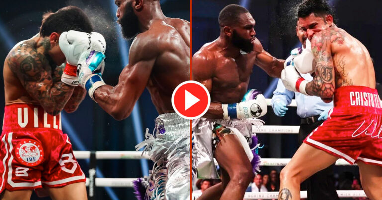 Undefeated Star With Incredible Slow Motion Showboating To Land Perfect Uppercut