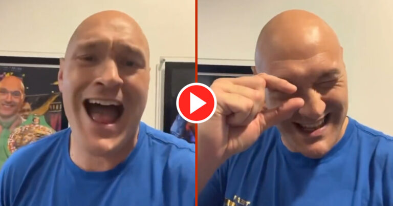 Tyson Fury Reacts To Usyk’s Team Saying He Should Be Stripped Of WBC Belt
