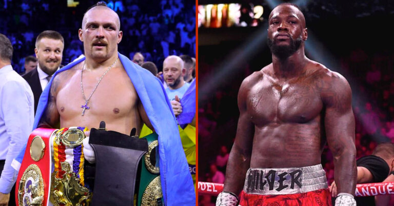 Oleksandr Usyk Taunts Deontay Wilder After Accusations He’s Scared To Fight Him