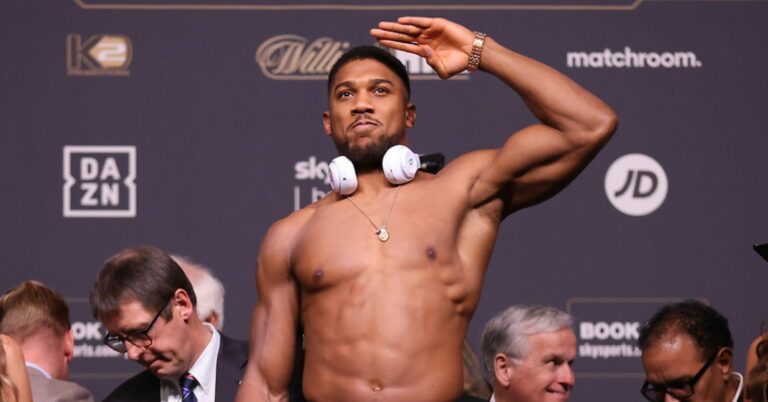 Anthony Joshua Fight ON With New Opponent Announced After Dillian Whyte Pulled