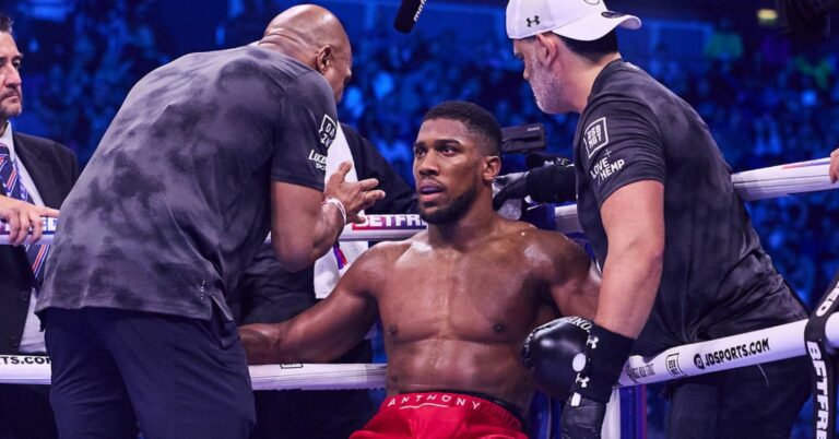 Corner Audio Reveals Anthony Joshua’s Main Concern During Helenius Fight