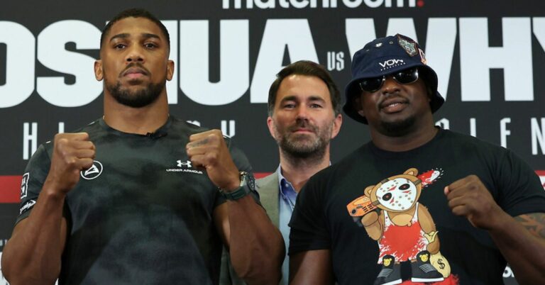 Mike Tyson Predicts Anthony Joshua-Dillian Whyte