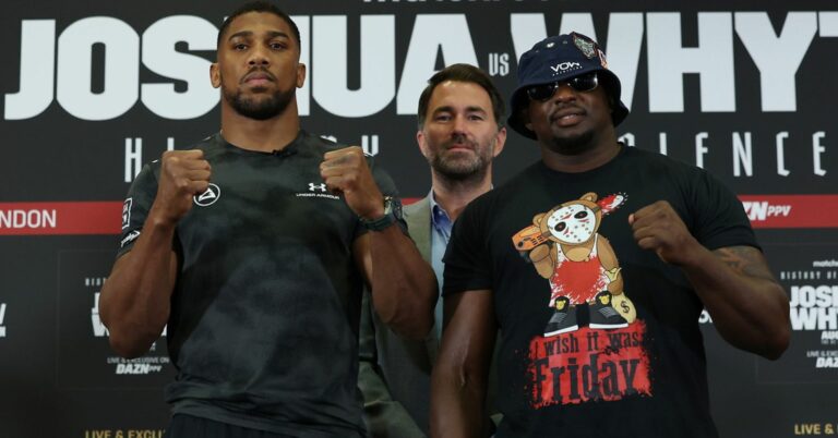 Chris Eubank Predicts Anthony Joshua-Dillian Whyte: “He’s The Perfect Opponent”