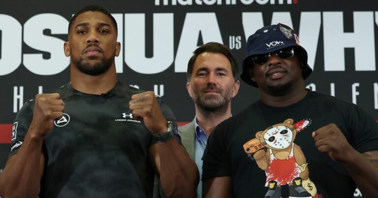 Anthony Joshua-Dillian Whyte OFF After Whyte Returns ‘Adverse Findings’ In Doping Test