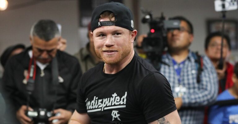 Canelo Responds To Latest Crossover Call Out: “He Needs To Calm Down”